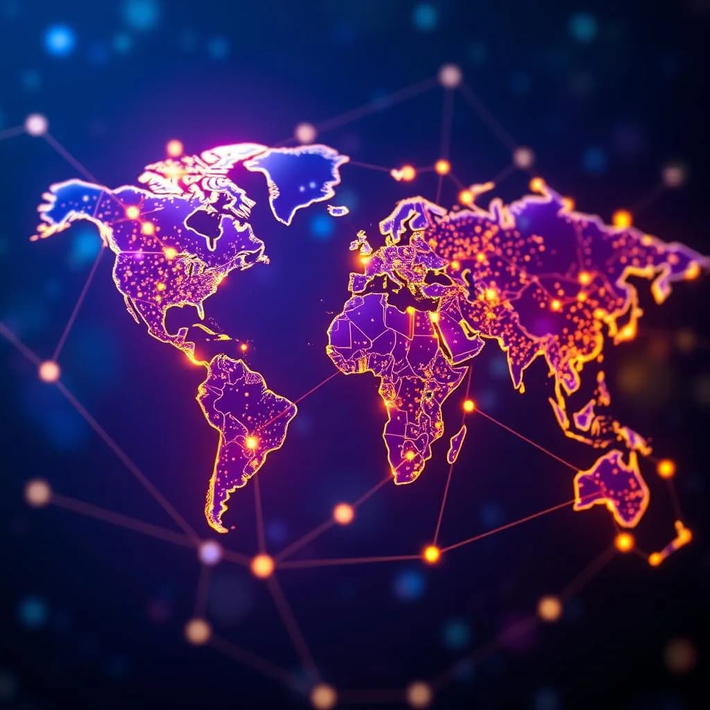 Data globe space